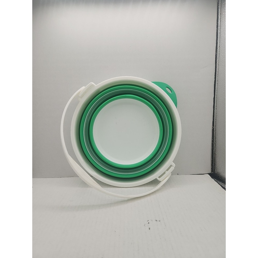splinter calapsible bucket Green